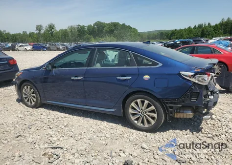 2017 Hyundai Sonata Sport from USA, damaged, VIN 5NPE34AF7HH587237